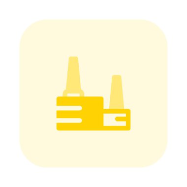 Üretim endüstrisi dış bölgede yer almaktadır.