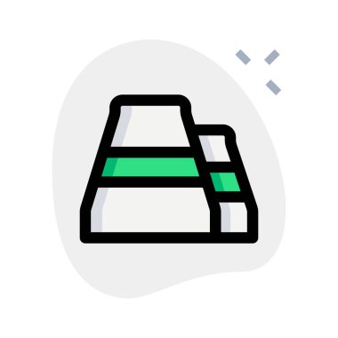 Yüklü makineler üreten bir fabrikanın dışı..