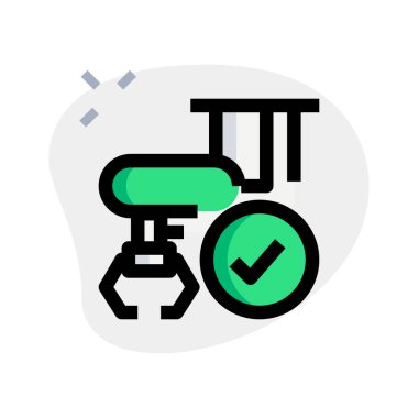 Üretim fabrikasının kalite değerlendirmesi.