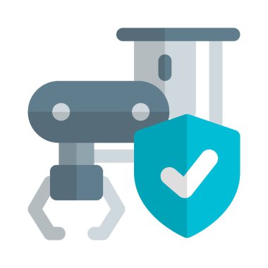 Fabrikalarda makine koruması.