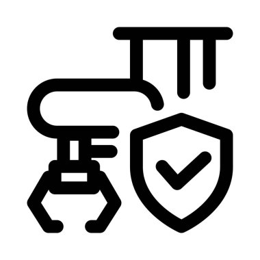 Fabrikalarda makine koruması.