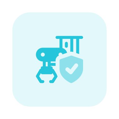 Fabrikalarda makine koruması.