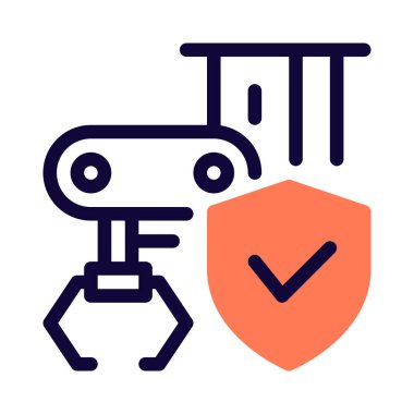 Fabrikalarda makine koruması.