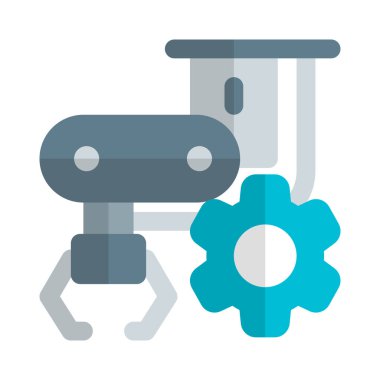 Gelişmiş bir ayarla donatılmış üretim birimi.