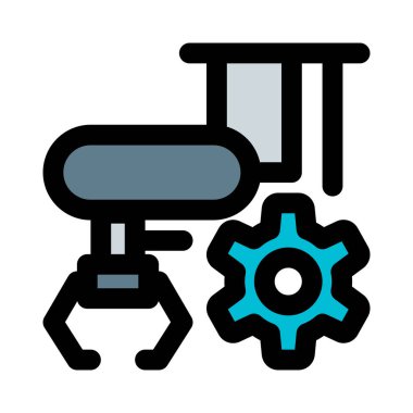 Gelişmiş bir ayarla donatılmış üretim birimi.