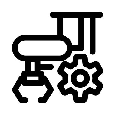 Gelişmiş bir ayarla donatılmış üretim birimi.