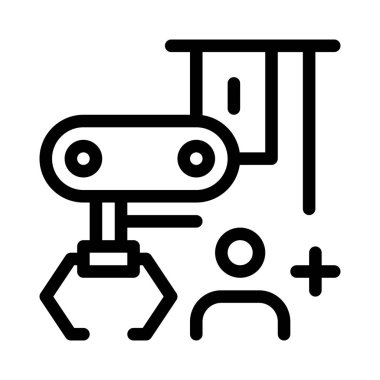 Üretim endüstrisindeki makineler işçiler tarafından çalıştırılıyor..