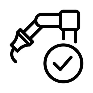 Gelişmiş mekanik kol fabrikaya kurulum için hazırlandı.