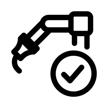 Gelişmiş mekanik kol fabrikaya kurulum için hazırlandı.