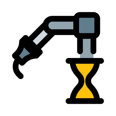 Robot kollu daha yüksek miktarda malzeme..