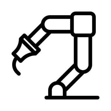 Mekanik kol, kaldırmak için akıllı bir robot kullanımı.