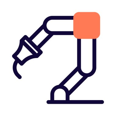 Mekanik kol, kaldırmak için akıllı bir robot kullanımı.
