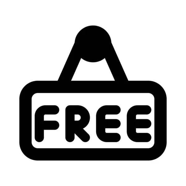 Бесплатный Сервис Указанный Висячей Вывеске — стоковый вектор