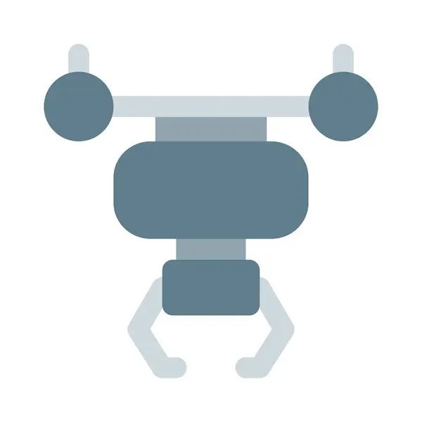 Geautomatiseerde Programmeerbare Robot Voor Productie — Stockvector