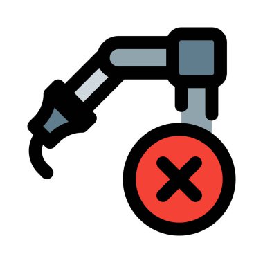 Mekanik kol tamir için sökülüyor..