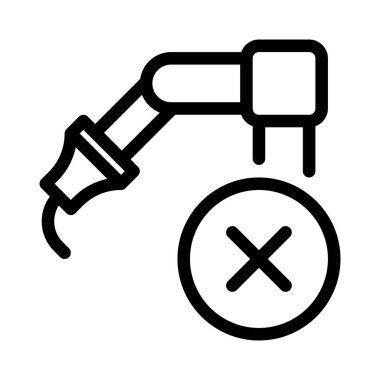 Mekanik kol tamir için sökülüyor..