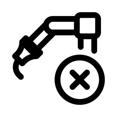 Mekanik kol tamir için sökülüyor..