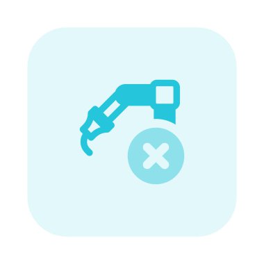 Mekanik kol tamir için sökülüyor..