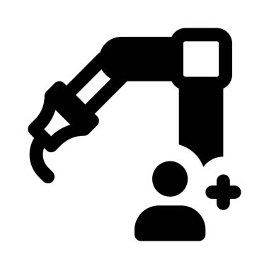 Kullanıcıya yardım etmek için tasarlanmış mekanik kol.