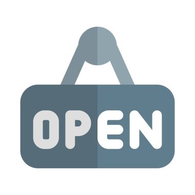 Dükkanda kullanılabilir olan bir pankart aç.