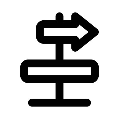 Sürücüler için faydalı yönlü oklar.