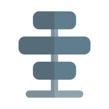 Yolculara yardım etmek için tasarlanmış yol işareti.