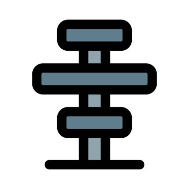 Yolculara yardım etmek için tasarlanmış yol işareti.