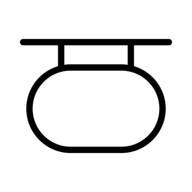 Bir sokak şirketinin reklam panosu..