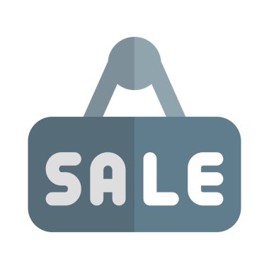 Satılık reklam pankartları.