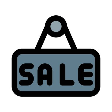 Satılık reklam pankartları.