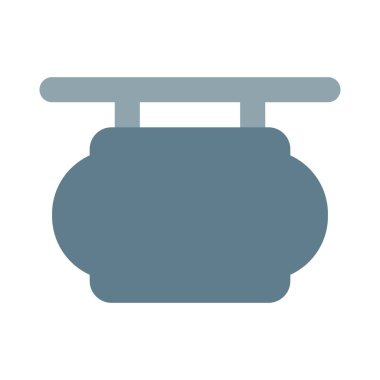 Salon dışı için klasik tasarım işareti