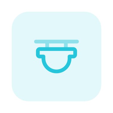 Reklam için pano monte edildi.