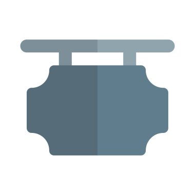 Mağaza promosyonu için çekici tabela.