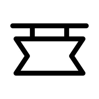 Müşterileri çekmek için kullanılan antika tabela.