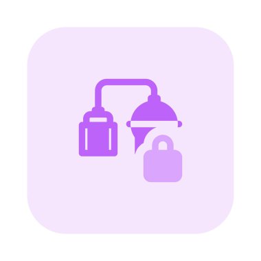 Tahıl depolama sistemi koruma altında.