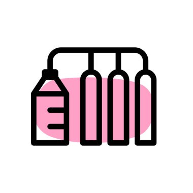 Toplu materyalleri korumak için tasarlanmış silo yapısı.