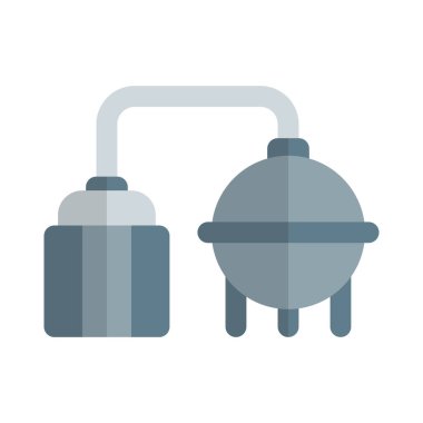 Çeşitli mallarla dolu silolar.