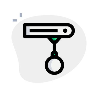 Vinçten sarkan yıkım topu.