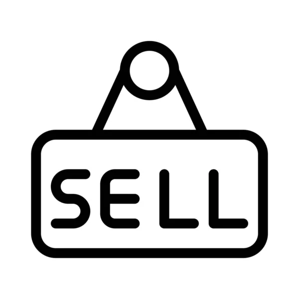 Реклама Дошці Доступна Продажу — стоковий вектор