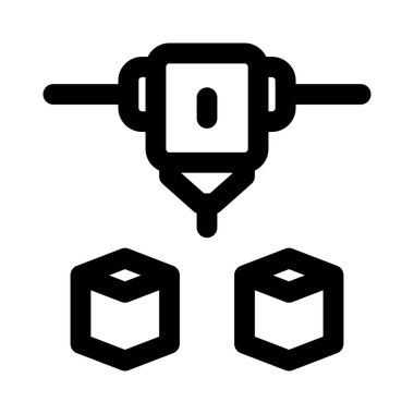 Gelişmiş yazıcı ile inşa edilen üç boyutlu nesneler.