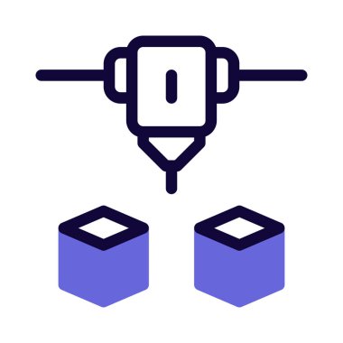 Gelişmiş yazıcı ile inşa edilen üç boyutlu nesneler.