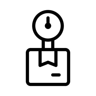 Ölçüm için ölçek ya da tartı.