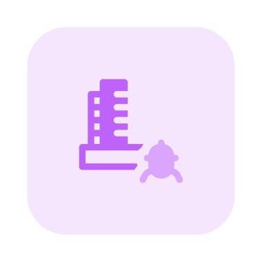 Fabrikada işçi üretim makineleri.