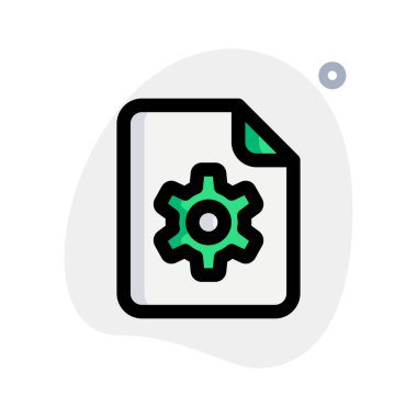 Dosya yönetim süreci veya ayarlama.