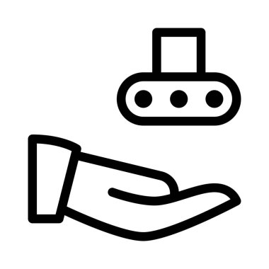 Ögeleri taşımak için el bilgisayarı taşıma süreci.