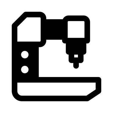 Üretim sürecinde lazer makinesi kullanımı.