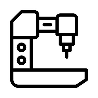 Üretim sürecinde lazer makinesi kullanımı.