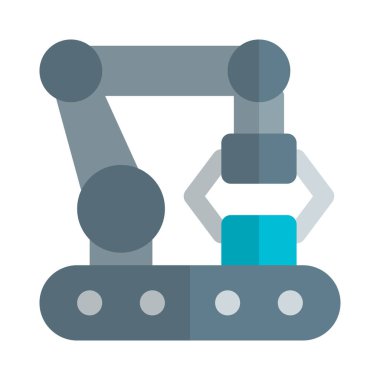 Tekrarlanan görevler için otomatik robotik kol.