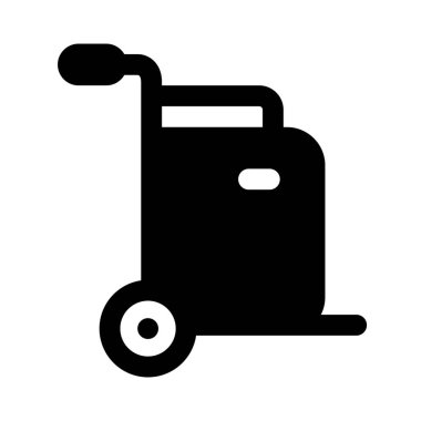 Trolley inşaat malzemeleri taşımak için kullanılıyor..