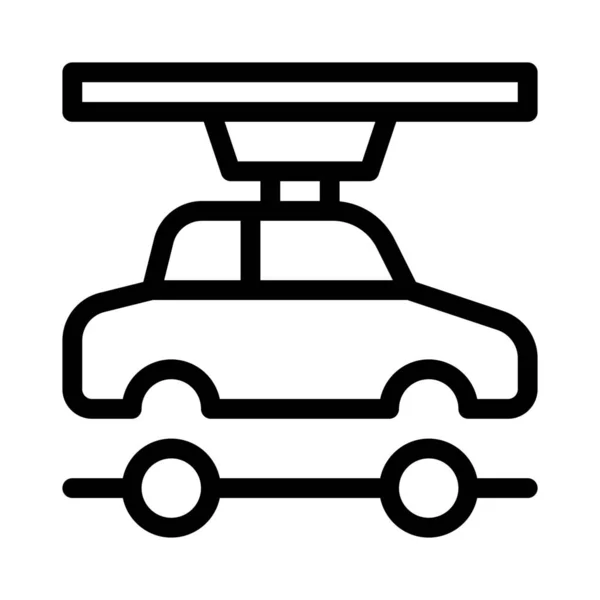 Fabbricazione Montaggio Autoveicoli — Vettoriale Stock